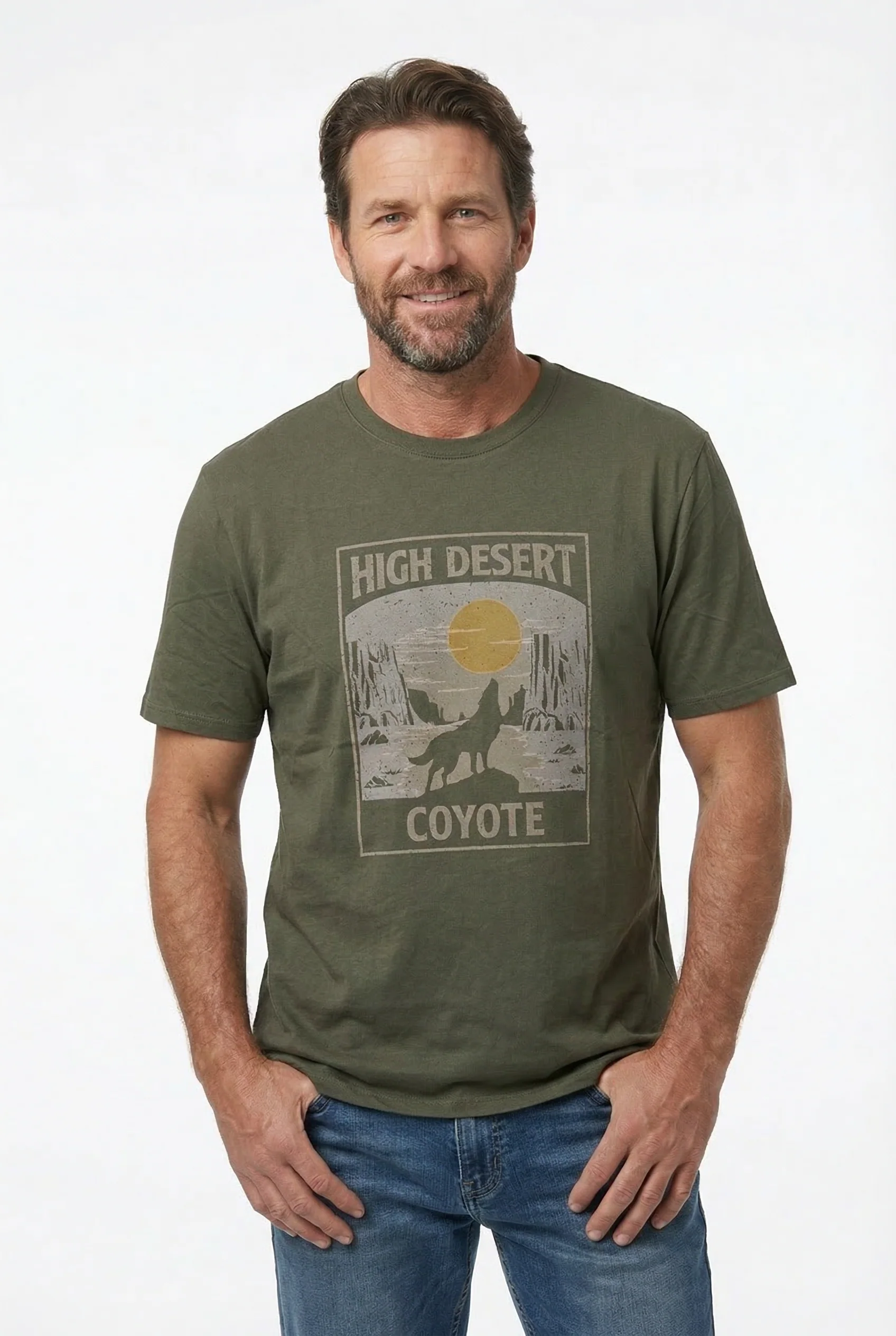 T-shirt graphique coyote - Image 3