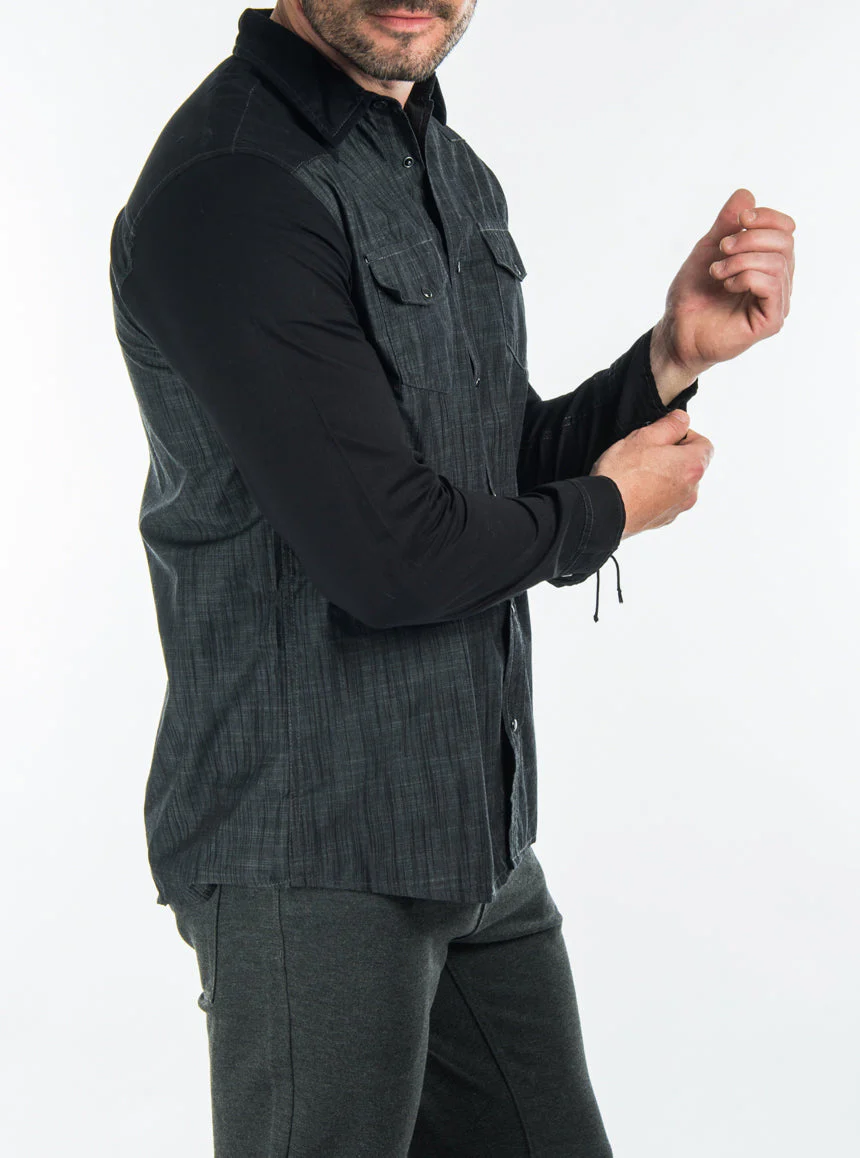 Chemise à rayures à coupe ajustée - Image 2
