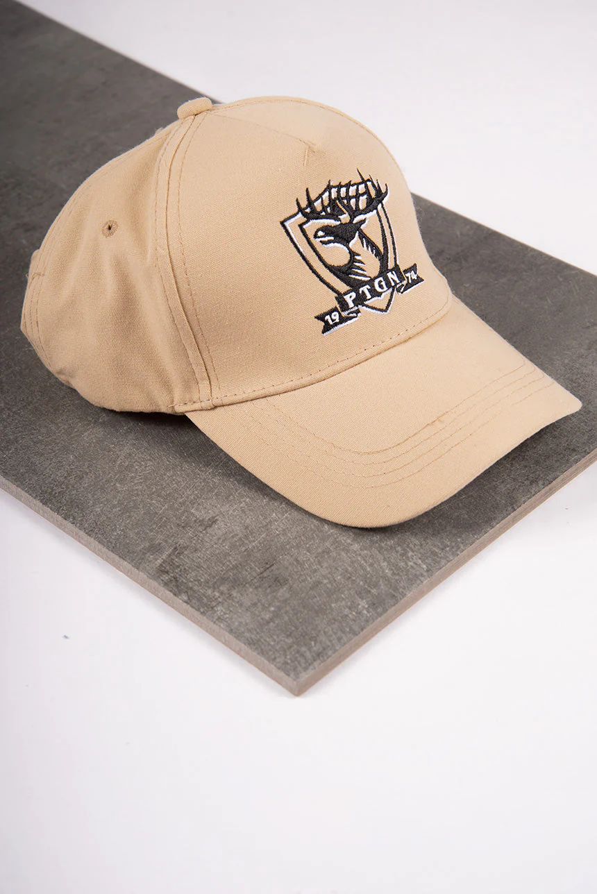 Casquette beige logo "Rustique" Pentagone