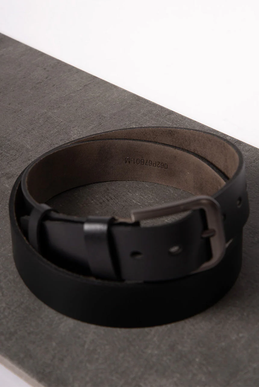 Ceinture en cuir boucle vintage | 2 couleurs
