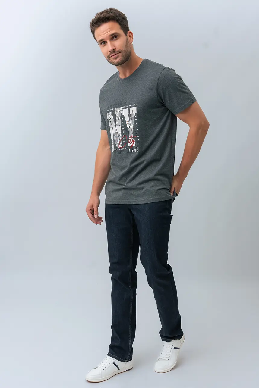 Le jeans étroit foncé | Modèle Brad slim