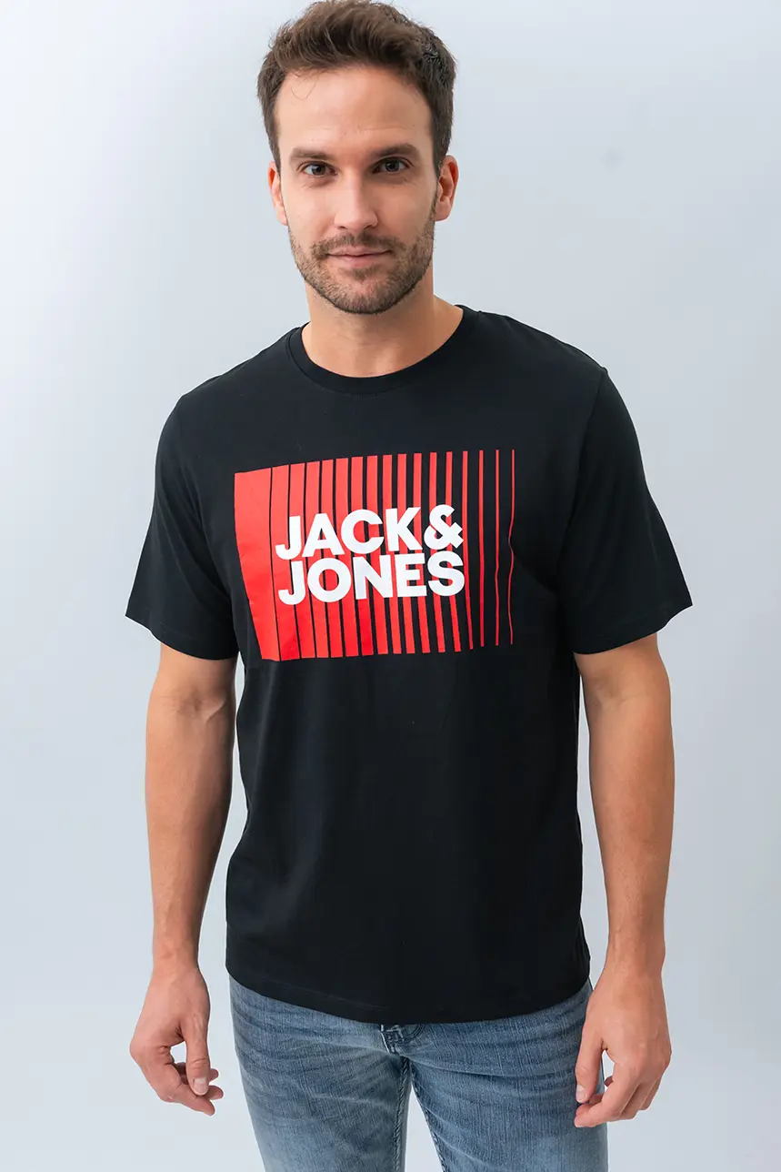 Le t-shirt Jack & Jones logo 2 tons - Image 2