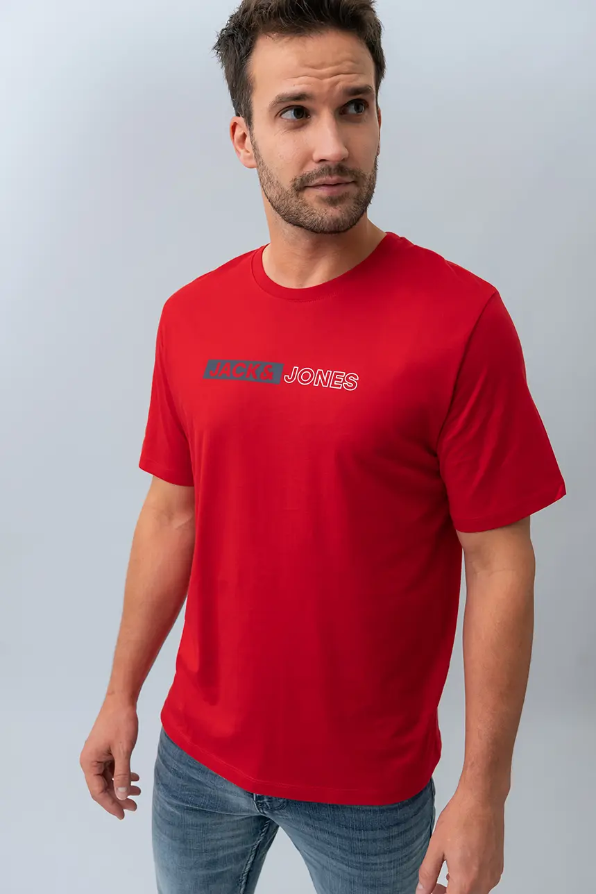 Le t-shirt Jack & Jones logo 2 tons - Image 4