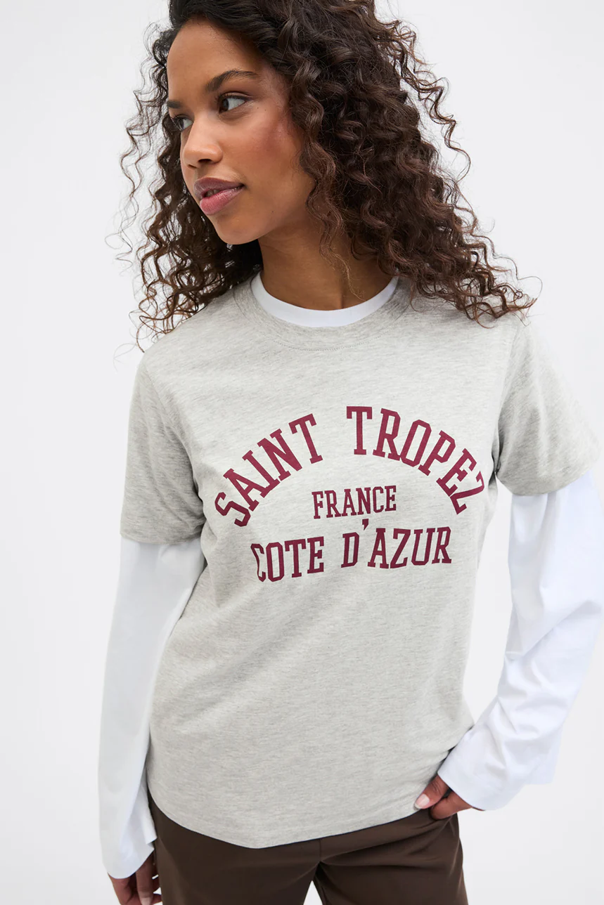 Le t-shirt imprimé destination voyage