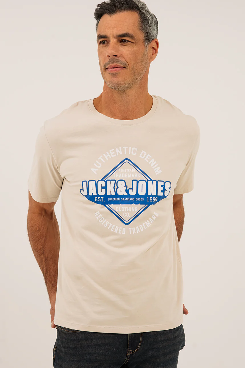 Le t-shirt logo imprimé