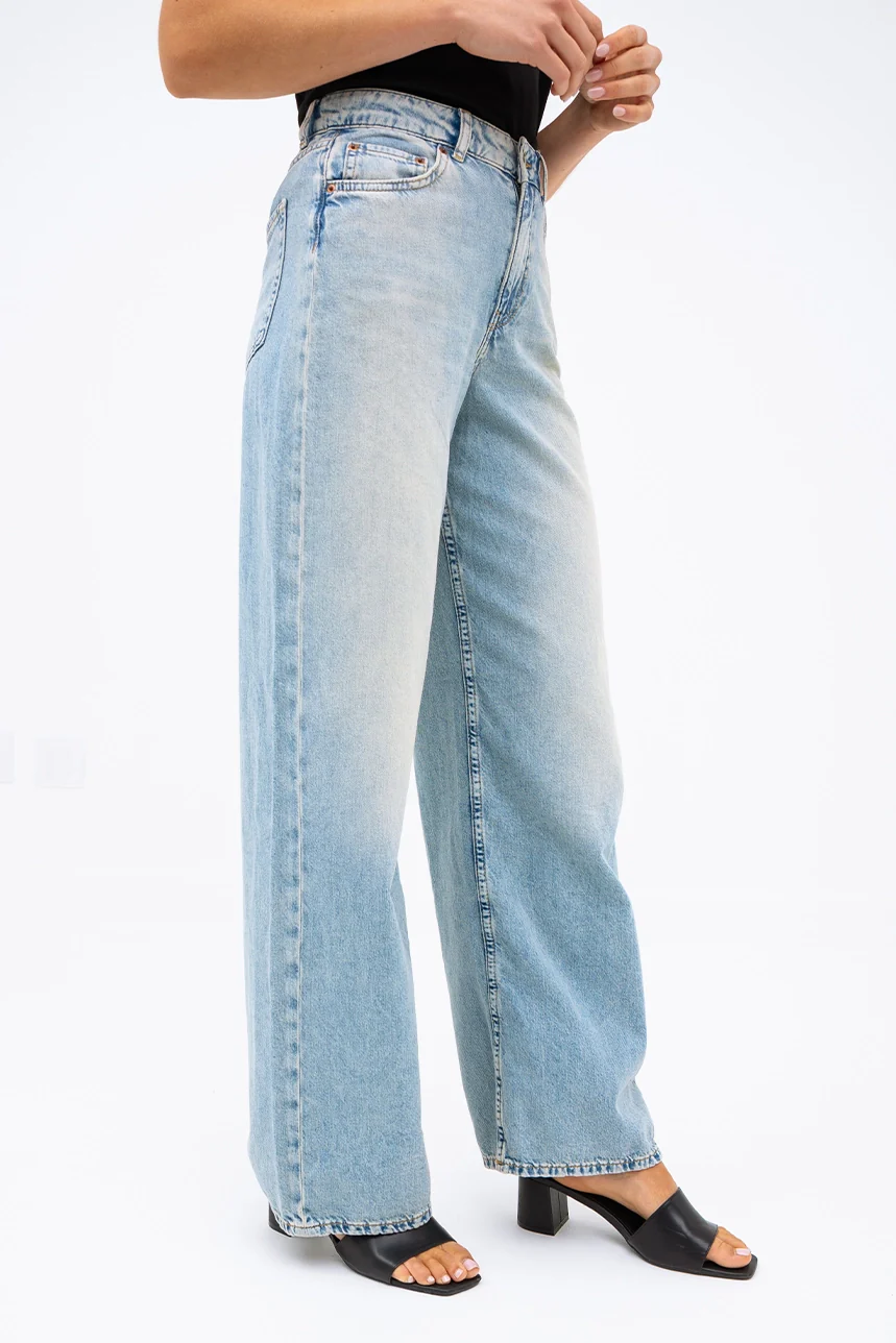 Le jeans large délavé par JJXX | Modèle Tokyo - Image 2