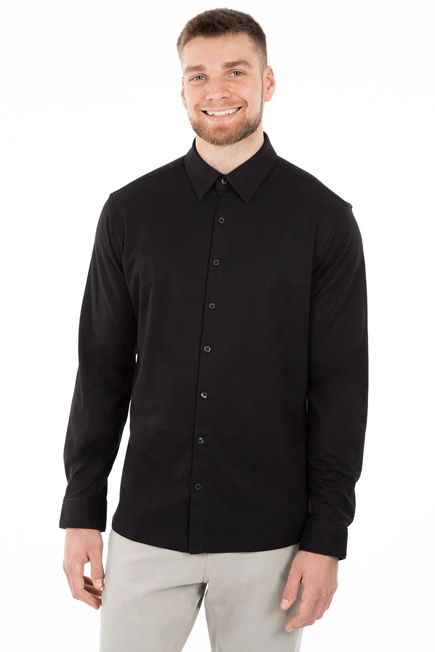 Chemise extensible unie Projek Raw | Modèle beau | 2 couleurs