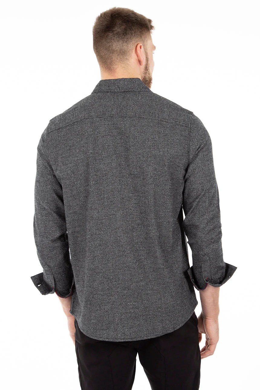 Chemise chinée ultra douce | Projek Raw | Modèle Jack | 2 couleurs - Image 2