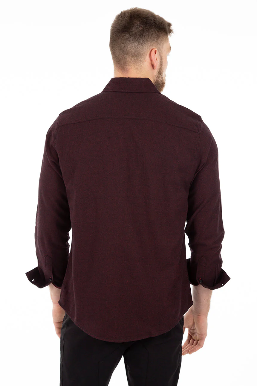 Chemise chinée ultra douce | Projek Raw | Modèle Jack | 2 couleurs - Image 4