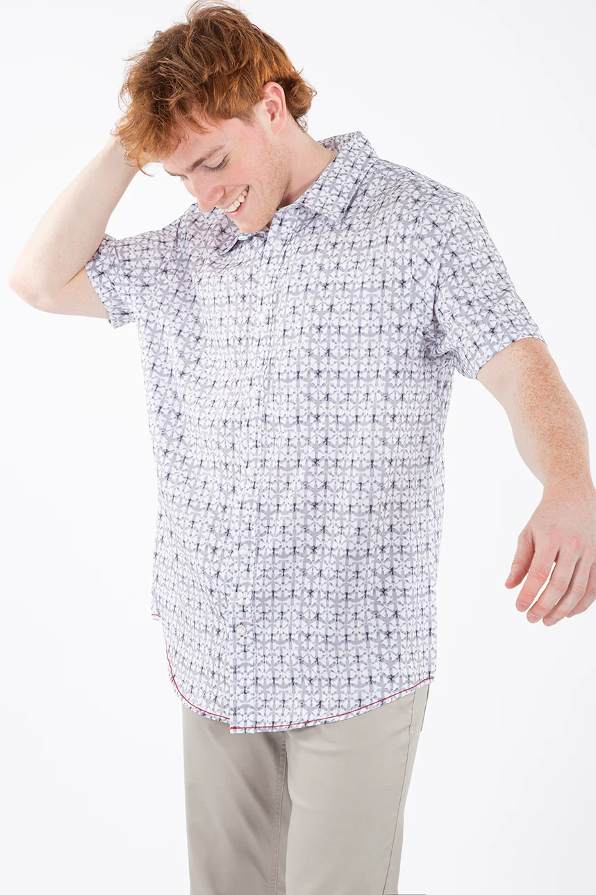 Chemise kaléidoscope | Projek Raw | Modèle Noel | 3 couleurs - Image 8