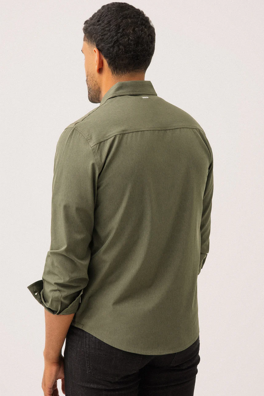 La chemise imprimée à l’avant à la poche gauche - Image 4