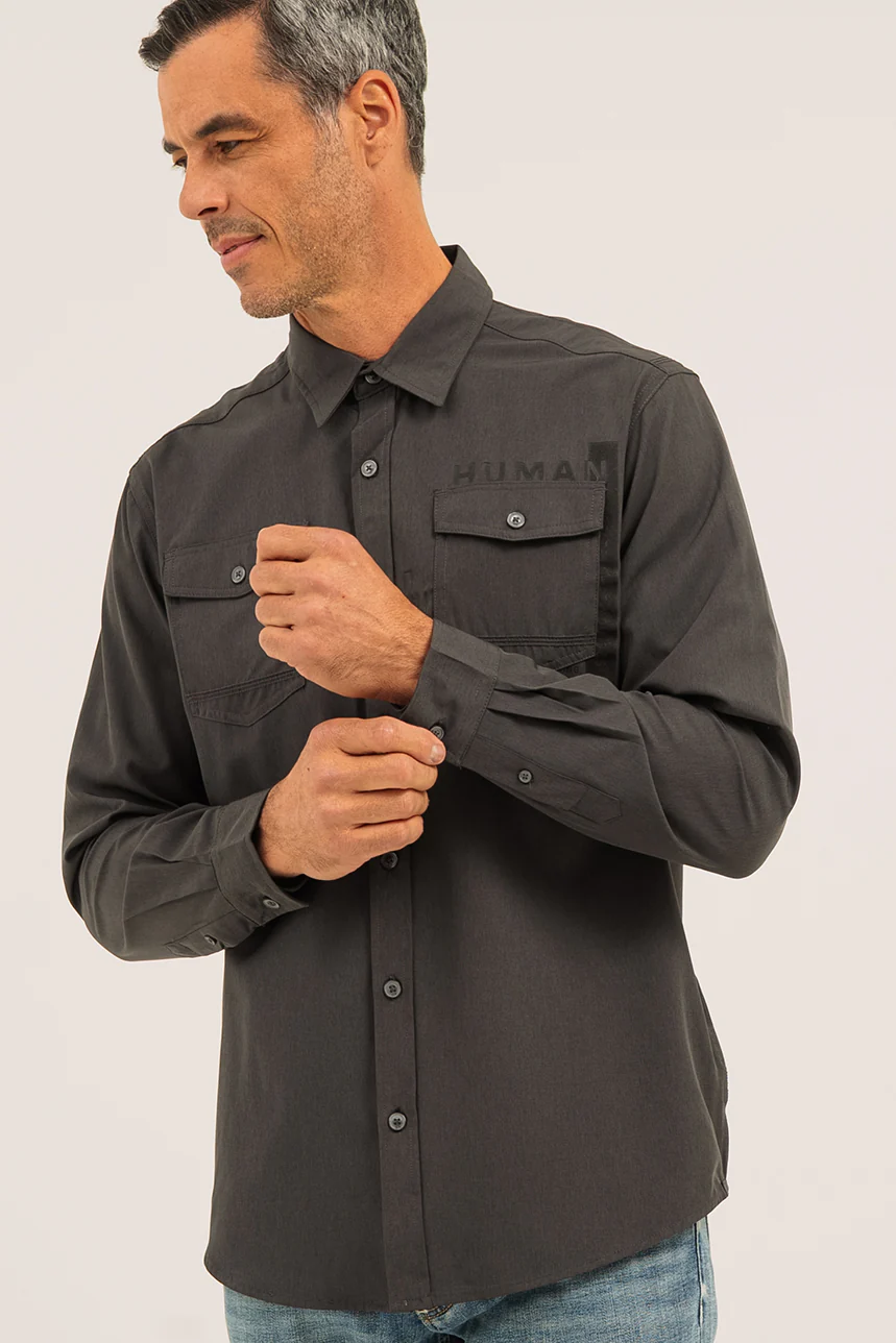 La chemise imprimée à l’avant à la poche gauche - Image 7