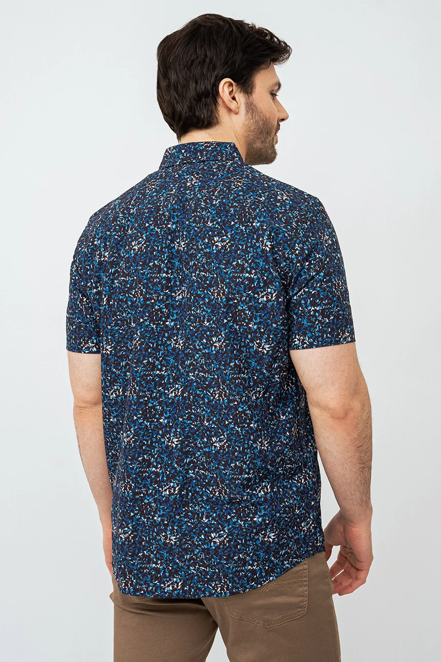 La chemise imprimée avec boutons effet bois - Image 4