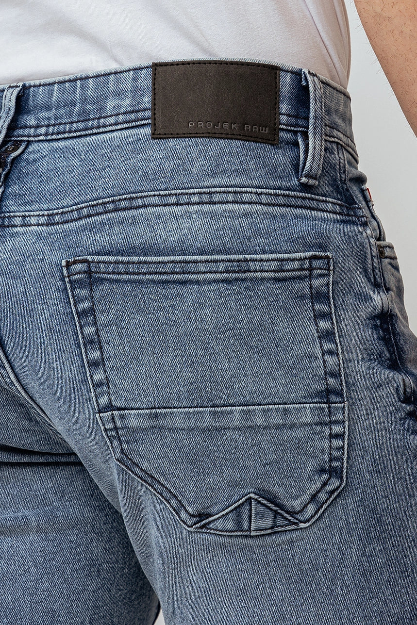 Le jeans droit délavé | Modèle Baru - Image 3