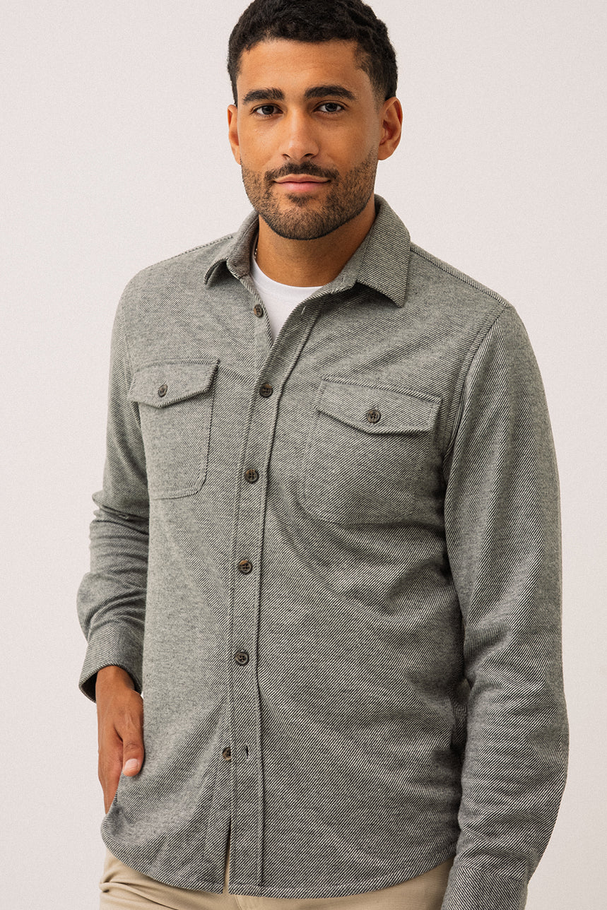 Le chemise en tricot sergé - Image 3