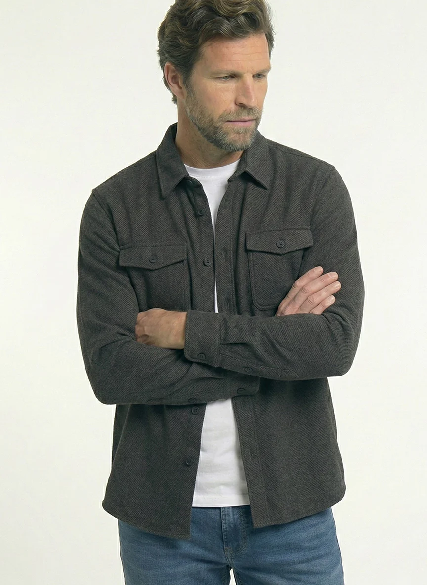 Le chemise en tricot sergé - Image 8