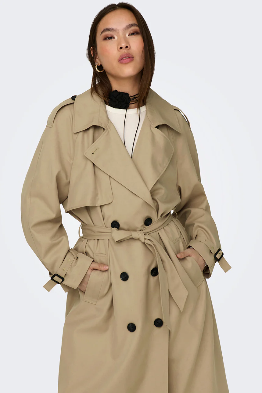 Le manteau Trench-coat beige - Image 2