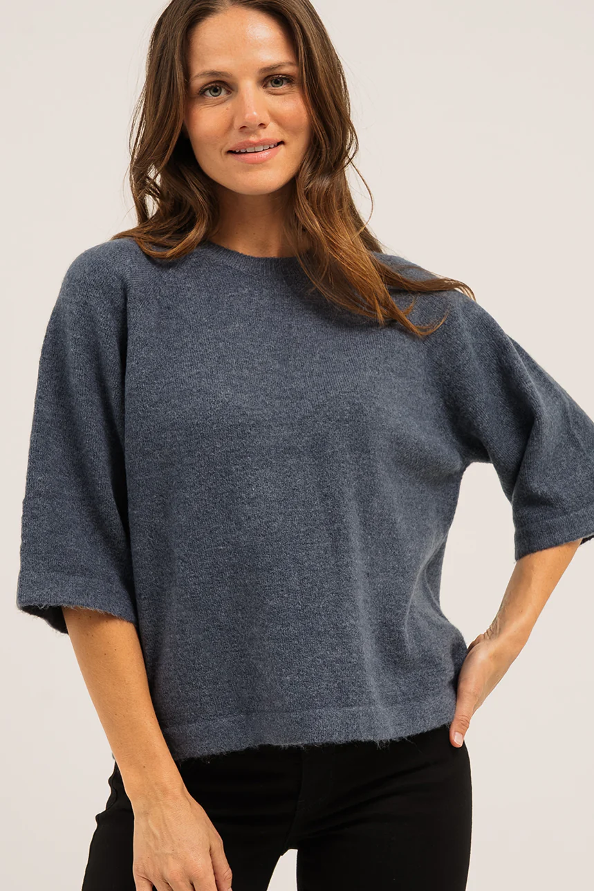 Le chandail en tricot à manches Raglan courtes - Image 6