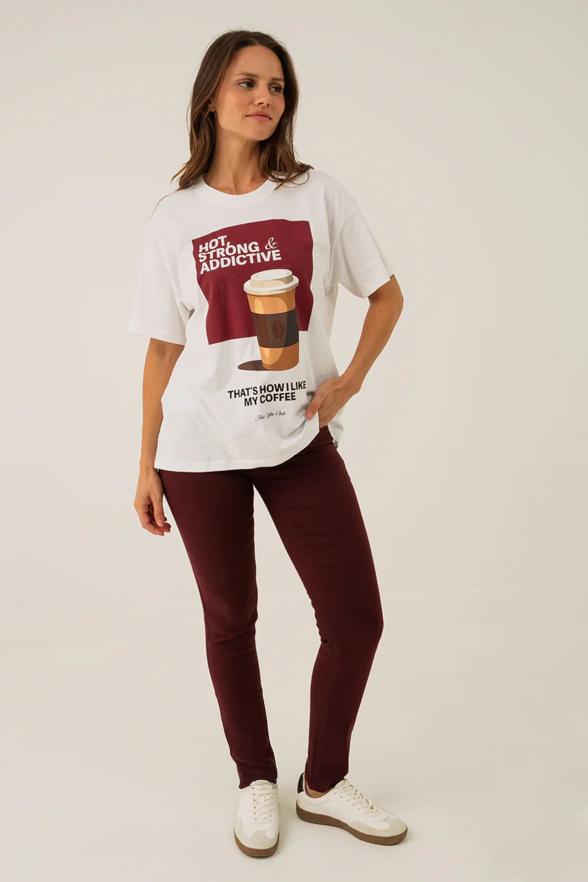 Le t-shirt imprimé thématique café - Image 11