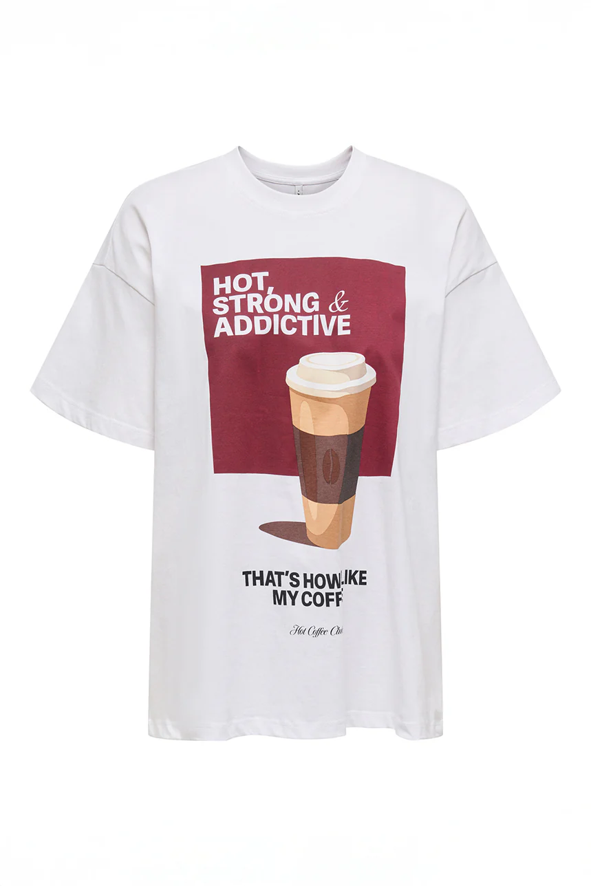 Le t-shirt imprimé thématique café - Image 9
