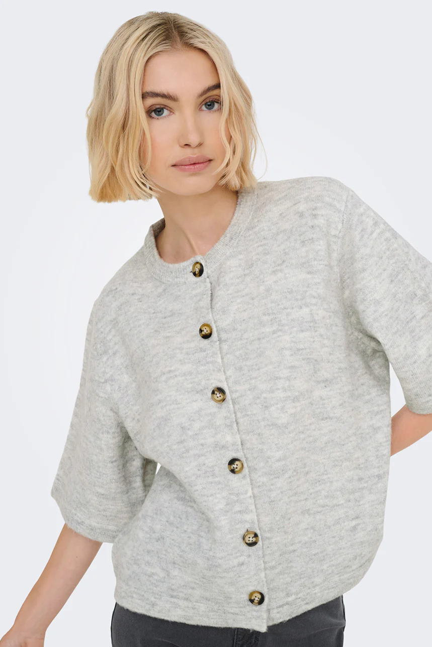 Le cardigan en tricot à manches courtes - Image 2