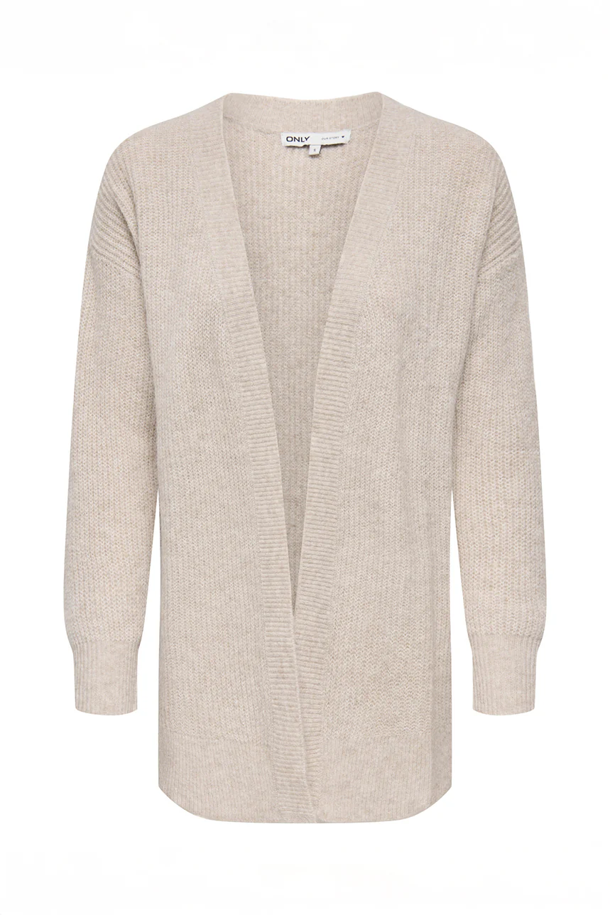 Le cardigan effet mohair beige - Image 4