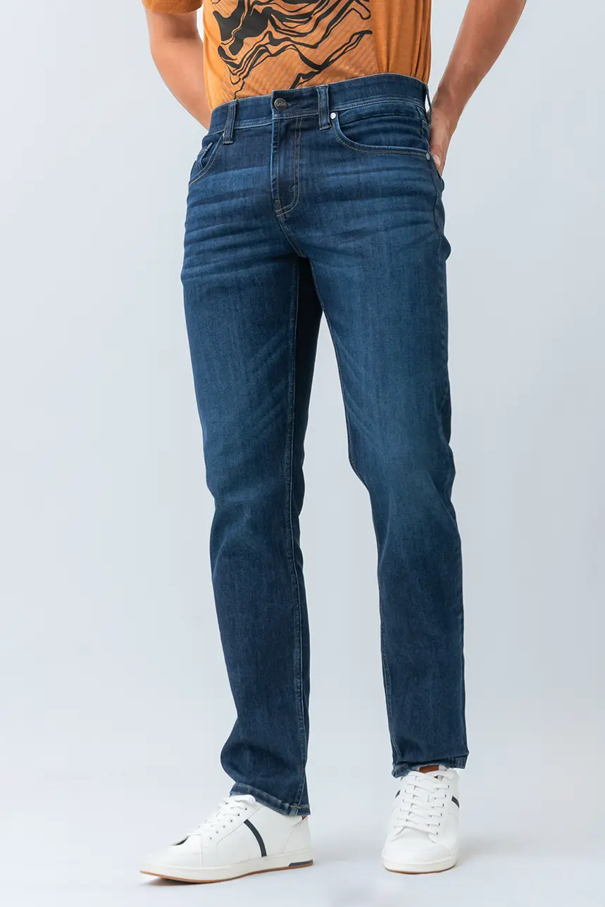 Le jeans étroit foncé | Modèle Peter Slim - Image 3