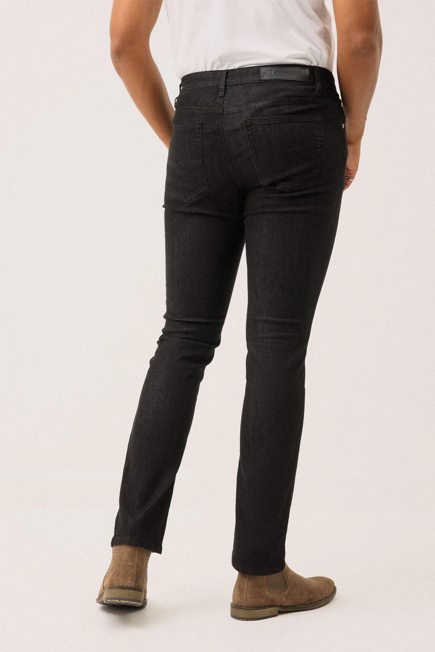 Le jeans noir Lois | Modèle Peter Slim - Image 2