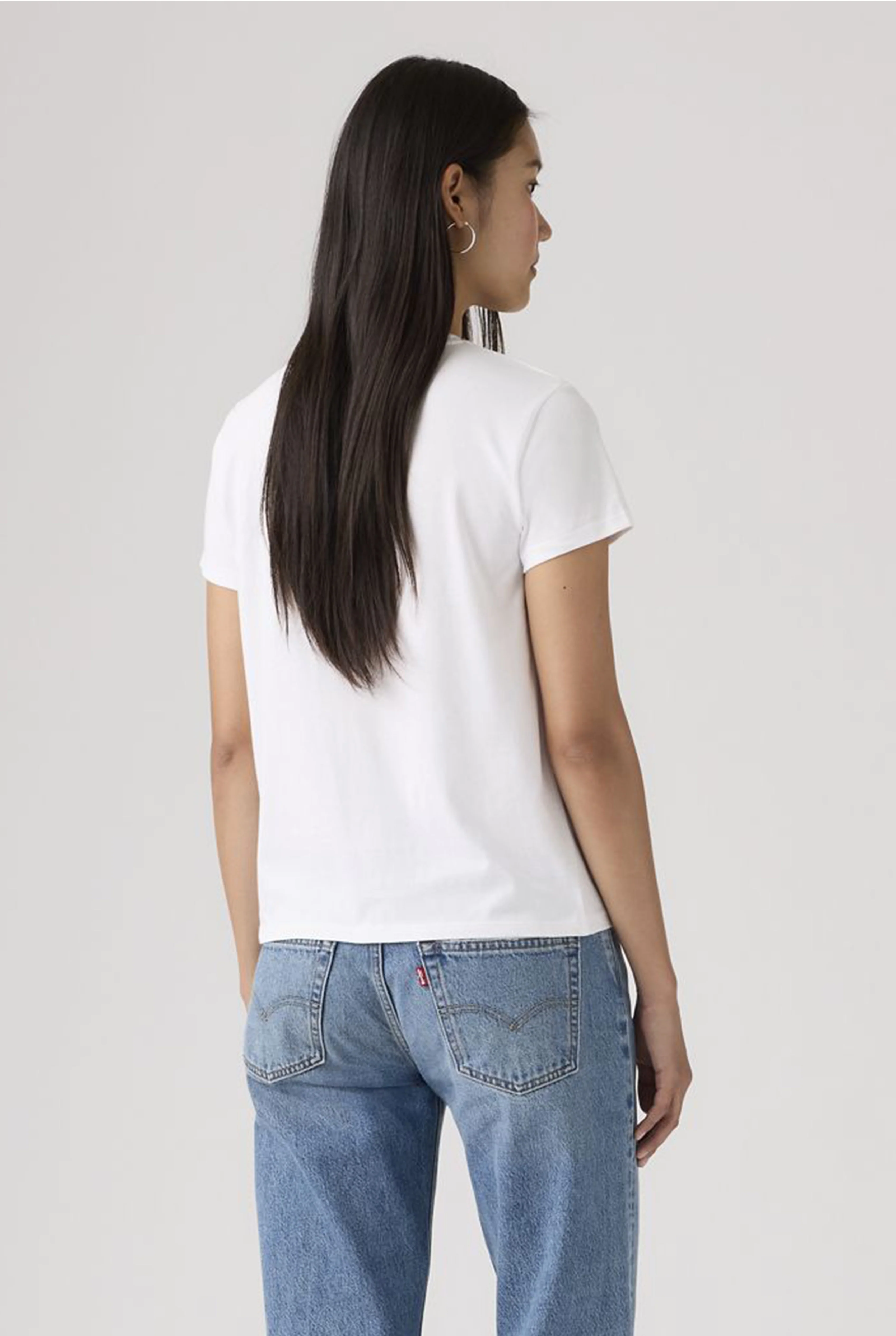 T-shirt Levi's blanc à logo floral - Image 3