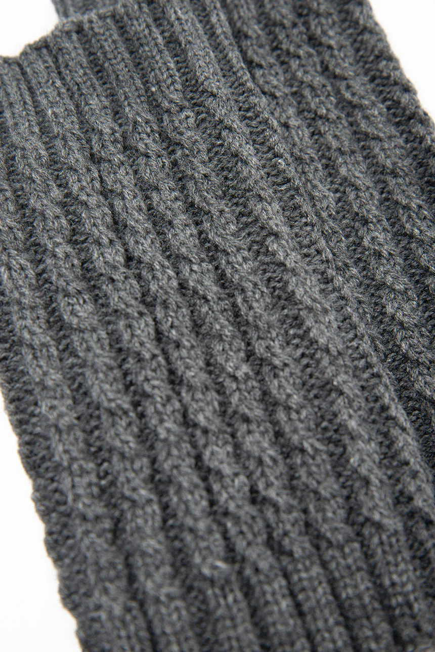 Gants sans doigt tricot texturé - Image 3