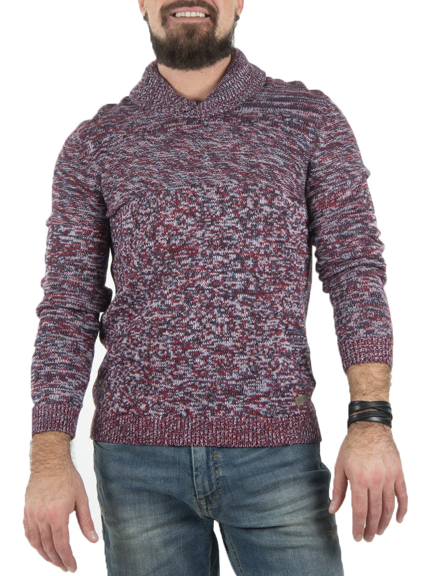 Le chandail en tricot col châle - Image 4