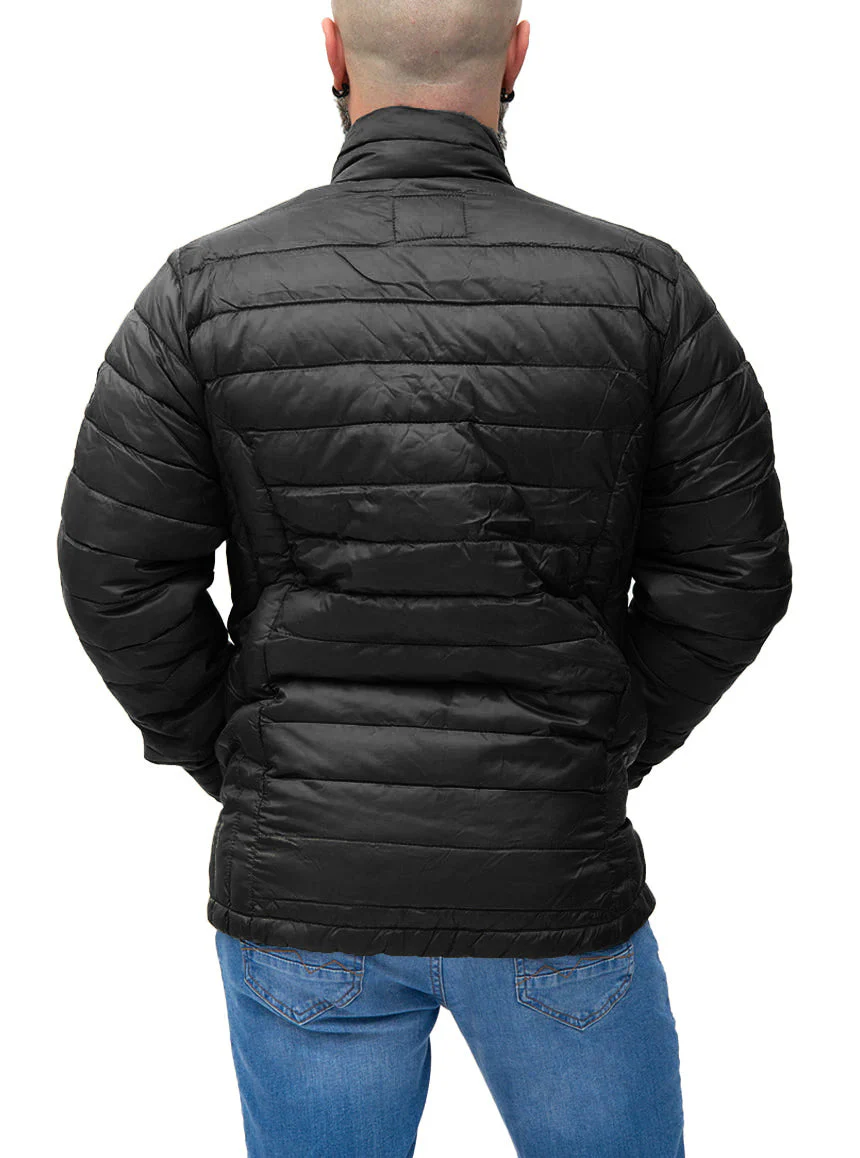 Manteau matelassé uni - Image 4