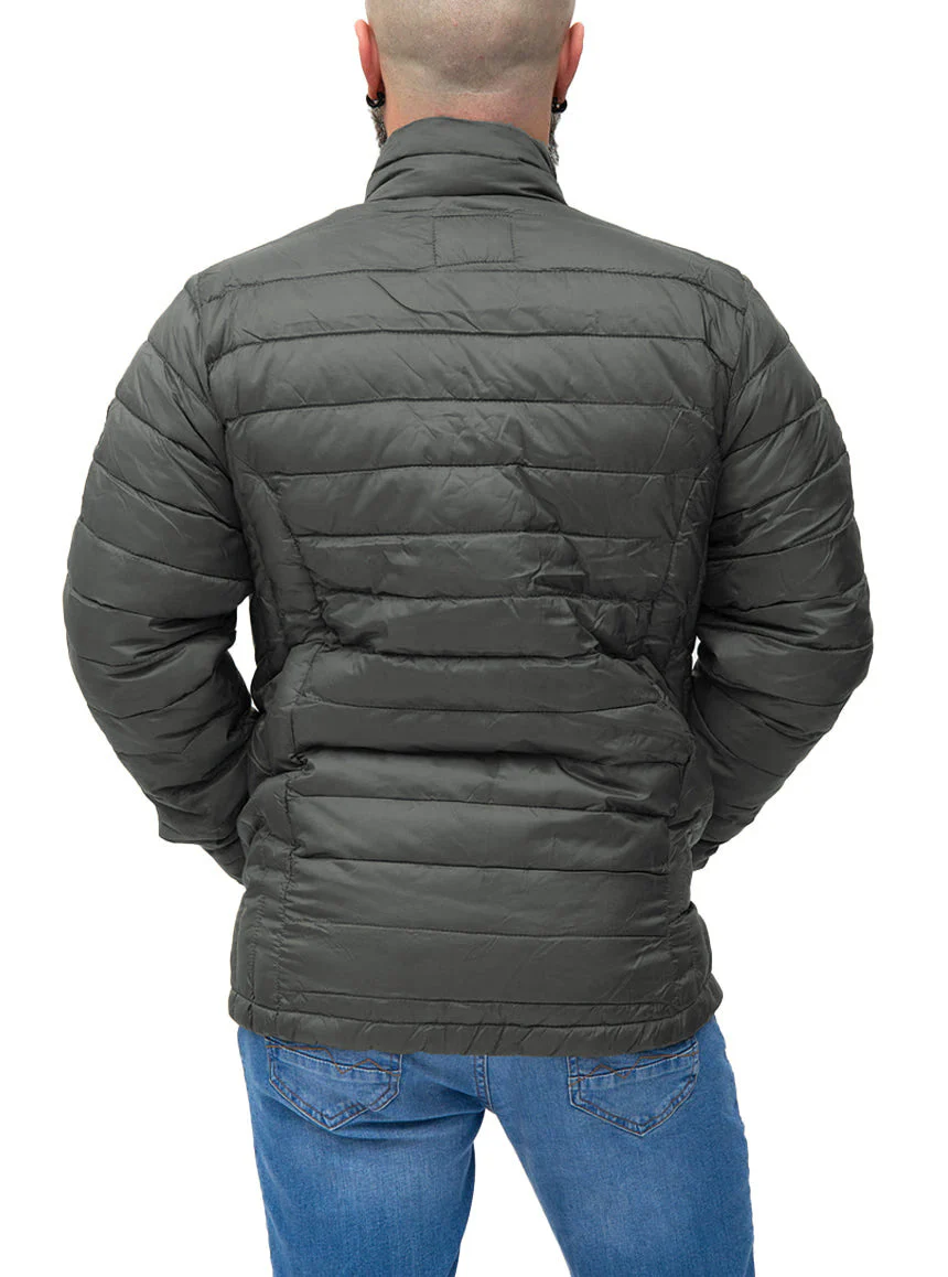 Manteau matelassé uni - Image 6