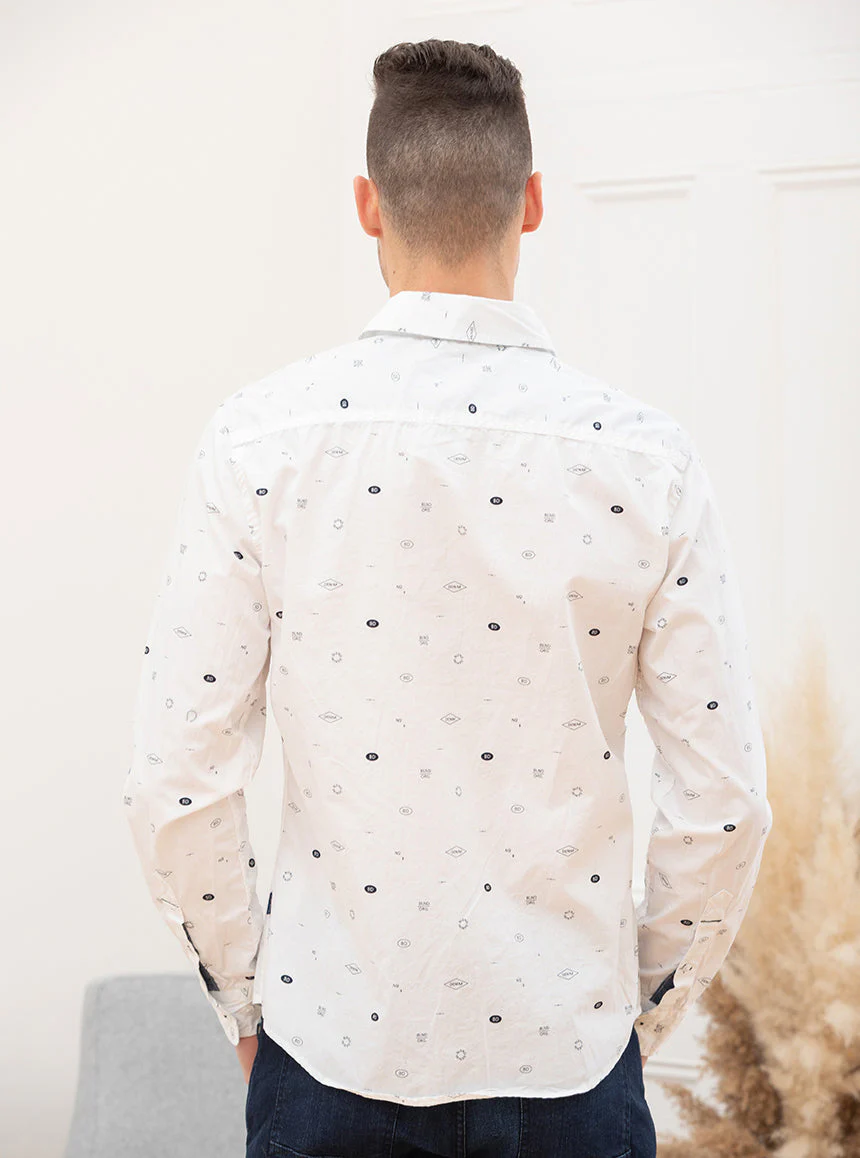 Chemise avec motifs | 2 couleurs - Image 2