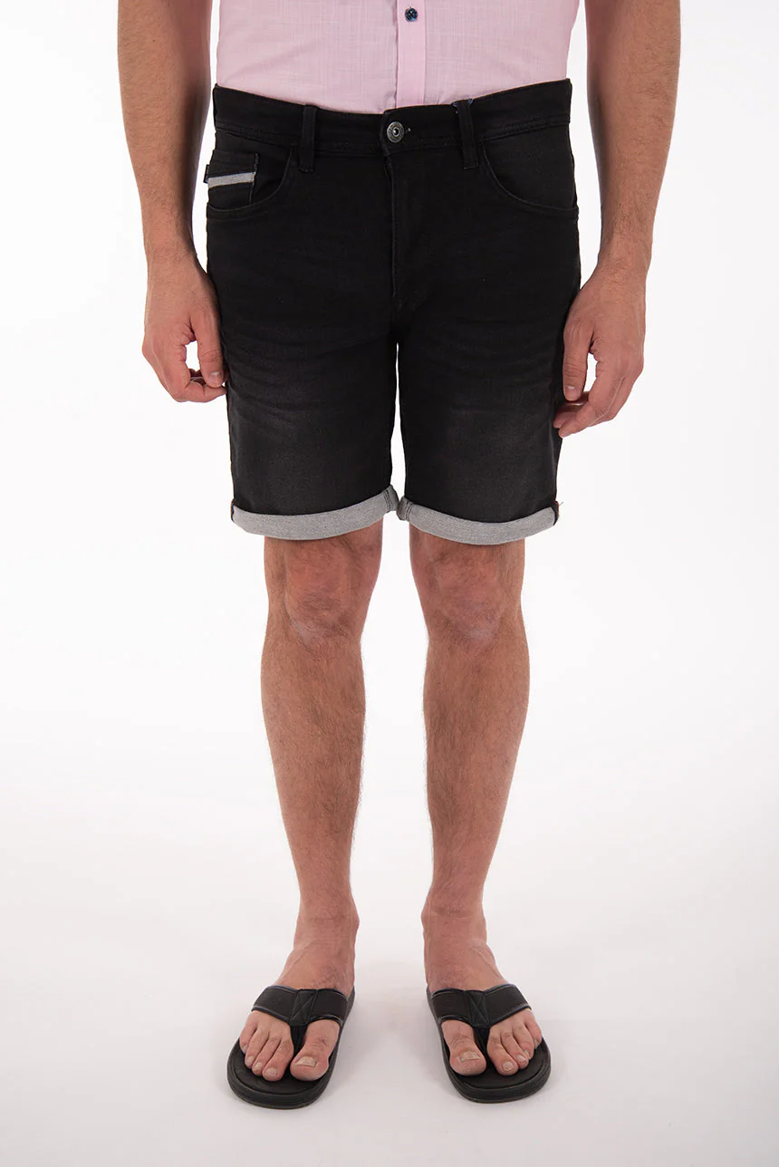 Short en jean délavé | 3 couleurs - Image 5