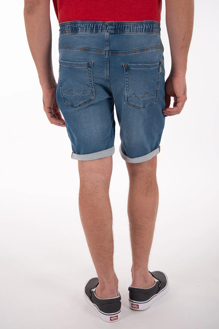 Short en jean délavé - Image 3