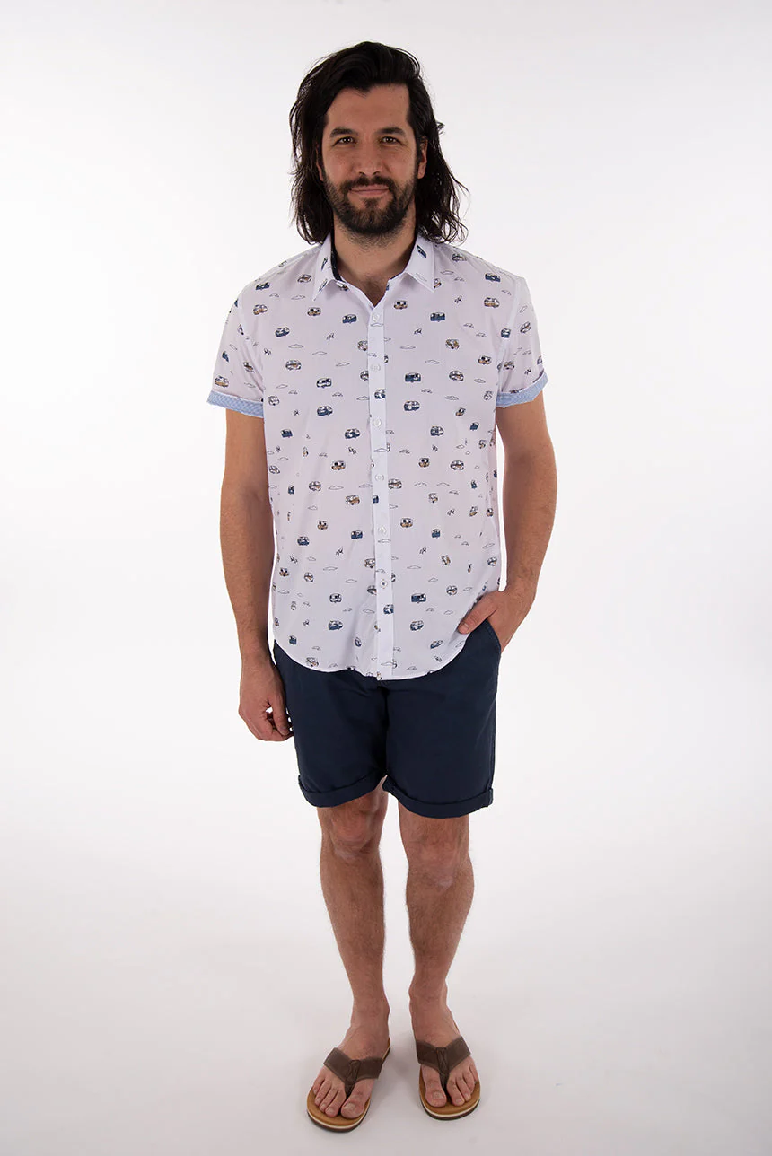 Short chino ceinturé | 4 couleurs - Image 4
