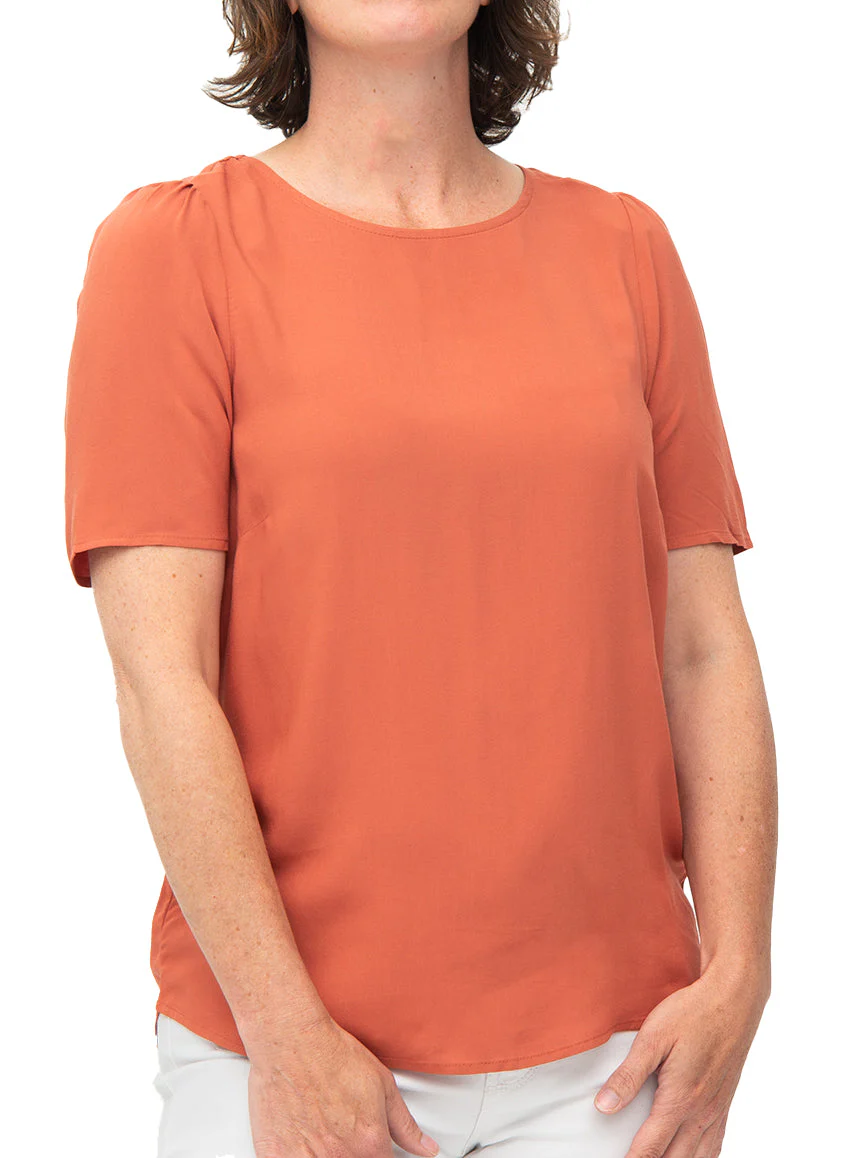 Blouse manches bouffantes | 2 couleurs - Image 3
