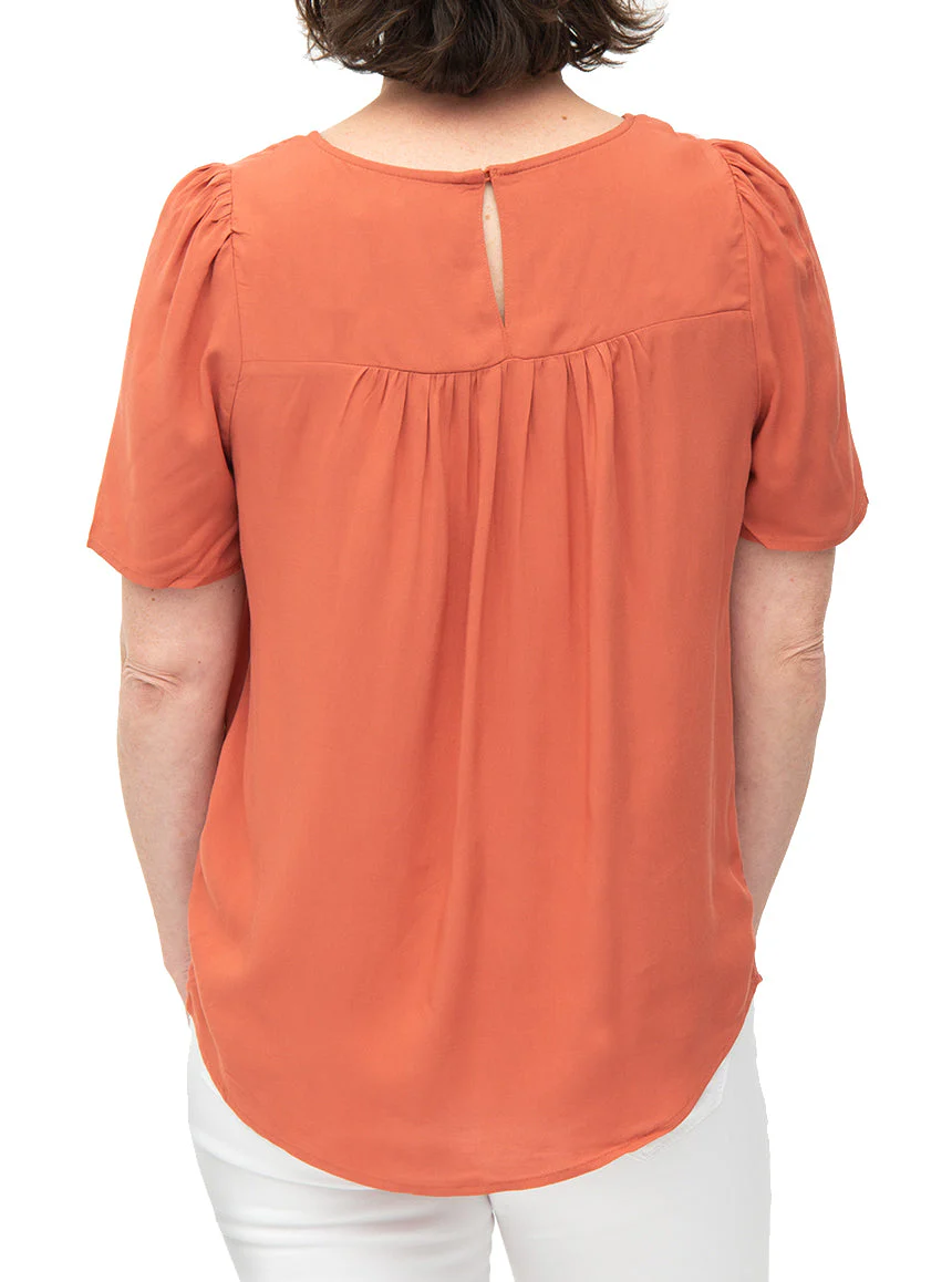 Blouse manches bouffantes | 2 couleurs - Image 4