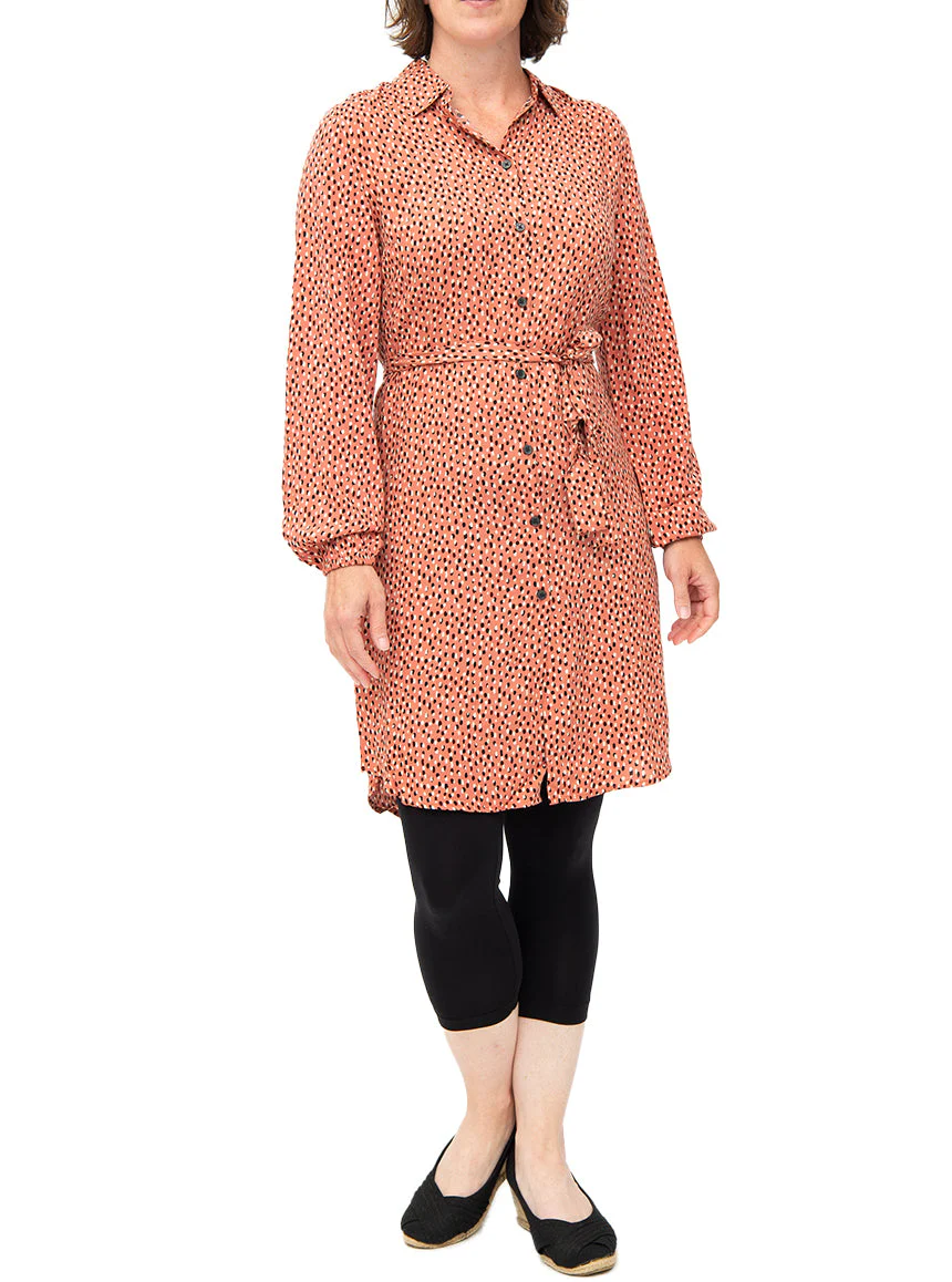 Robe tunique à motif | B.Young - Image 3
