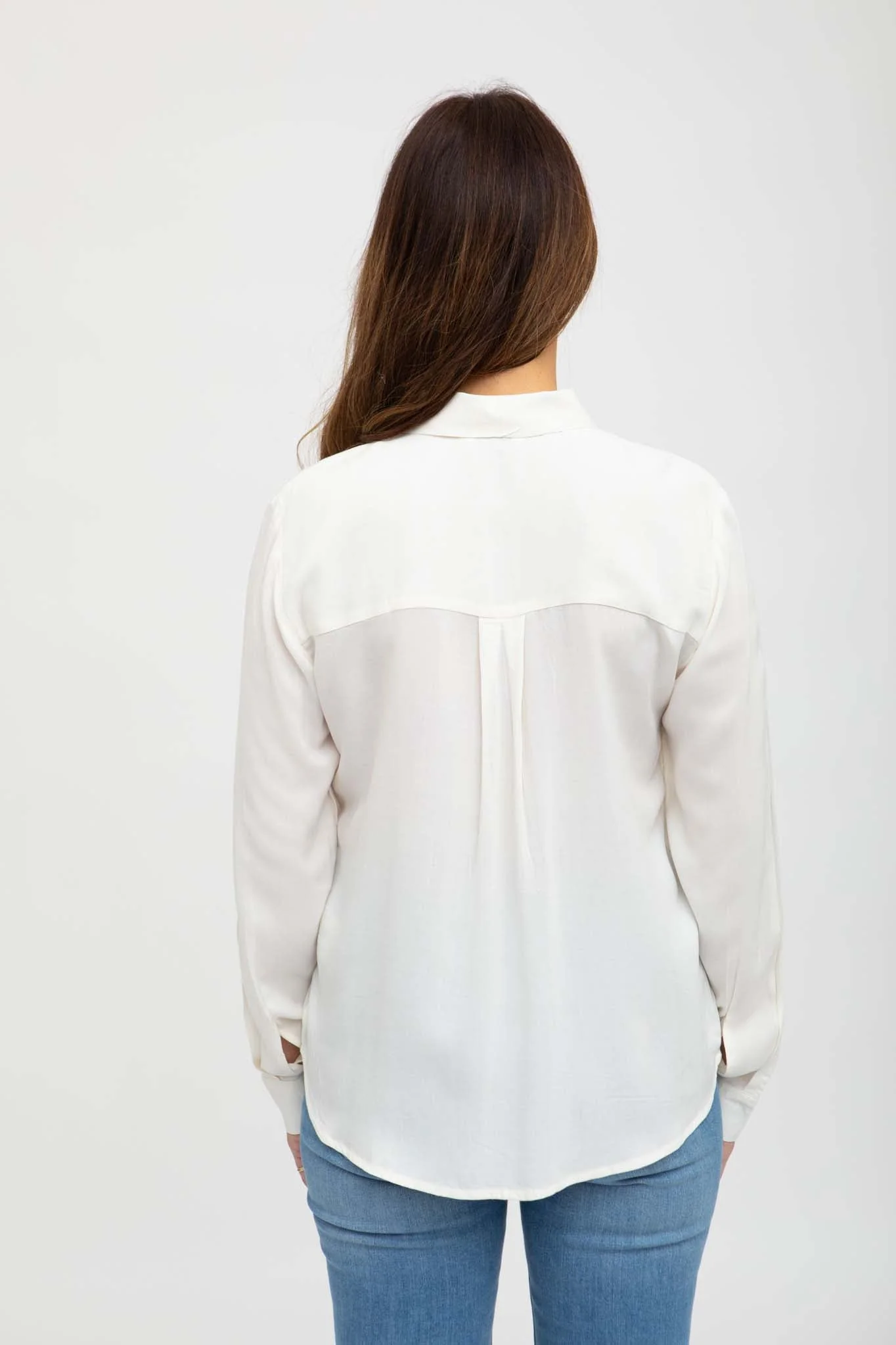 Blouse fluide col chemisier - Image 2