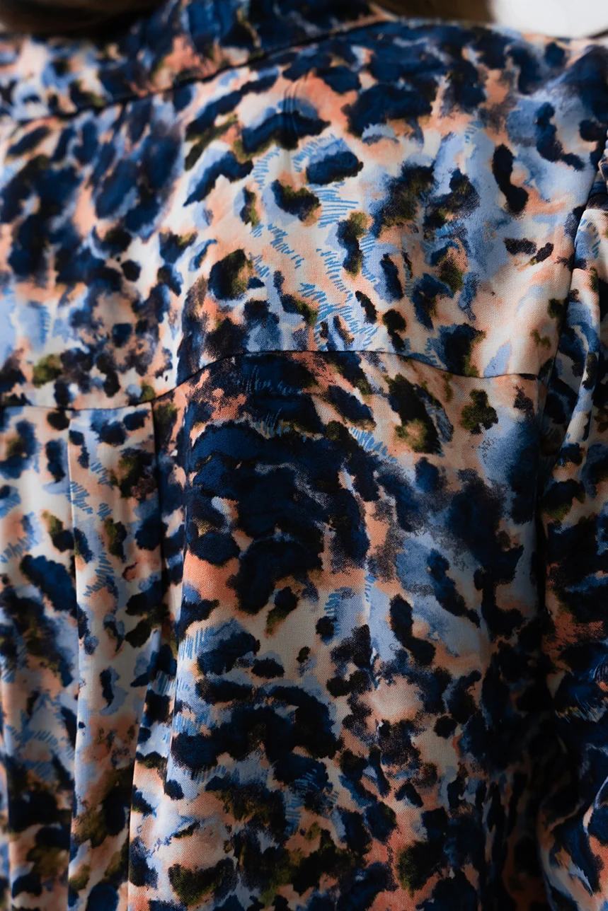 La blouse imprimé de style aquarelle - Image 3