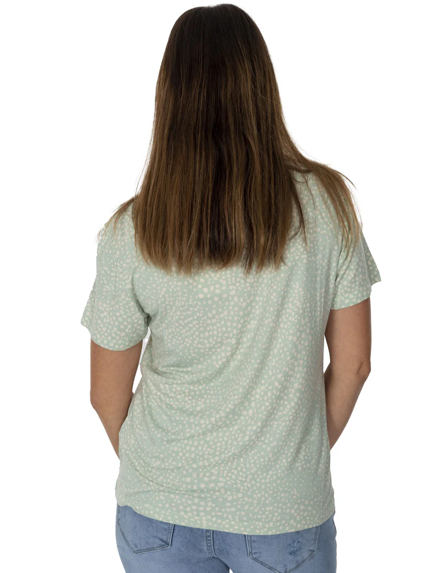 T-shirt en viscose à motifs | 3 couleurs - Image 4