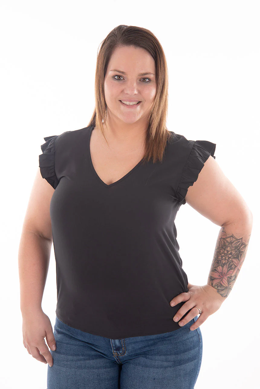 Camisole fluide frisons | 3 couleurs - Image 3