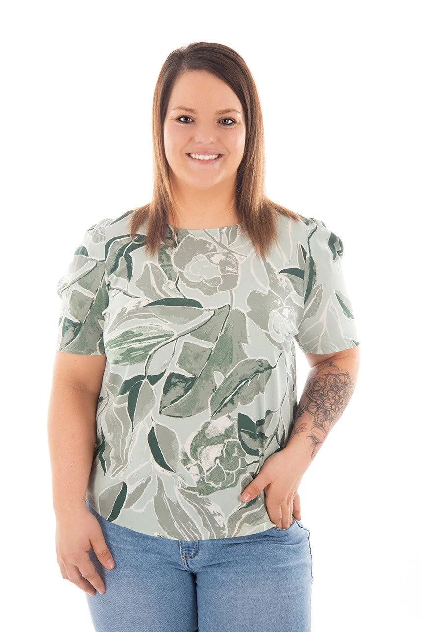 Blouse fluide manches courtes | 3 couleurs - Image 3