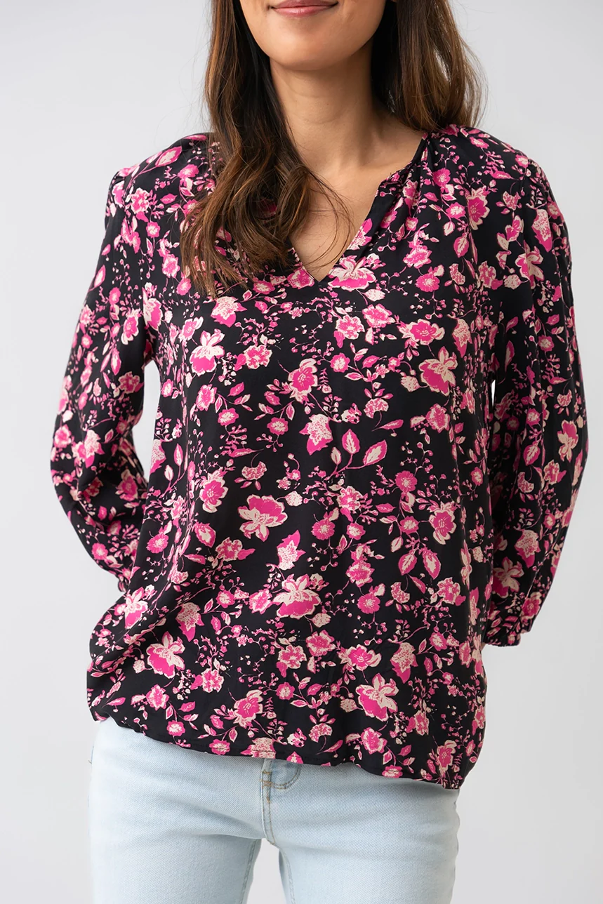 La blouse fluide imprimé floral - Image 3