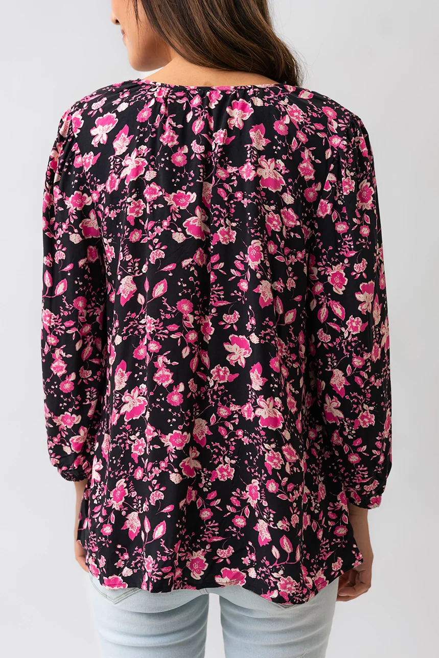 La blouse fluide imprimé floral - Image 5