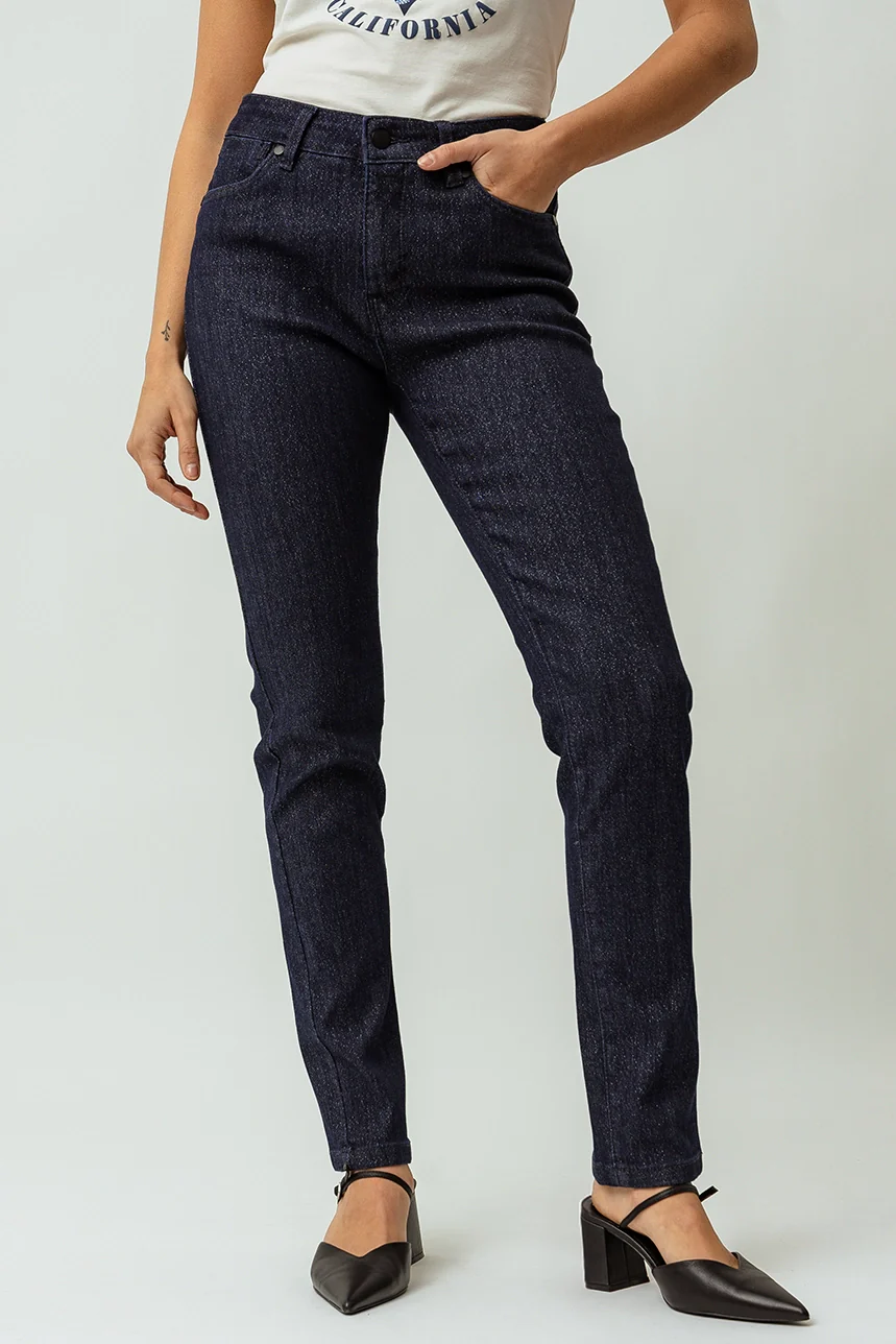 Le jeans étroit scintillant | Modèle Georgia - Image 2