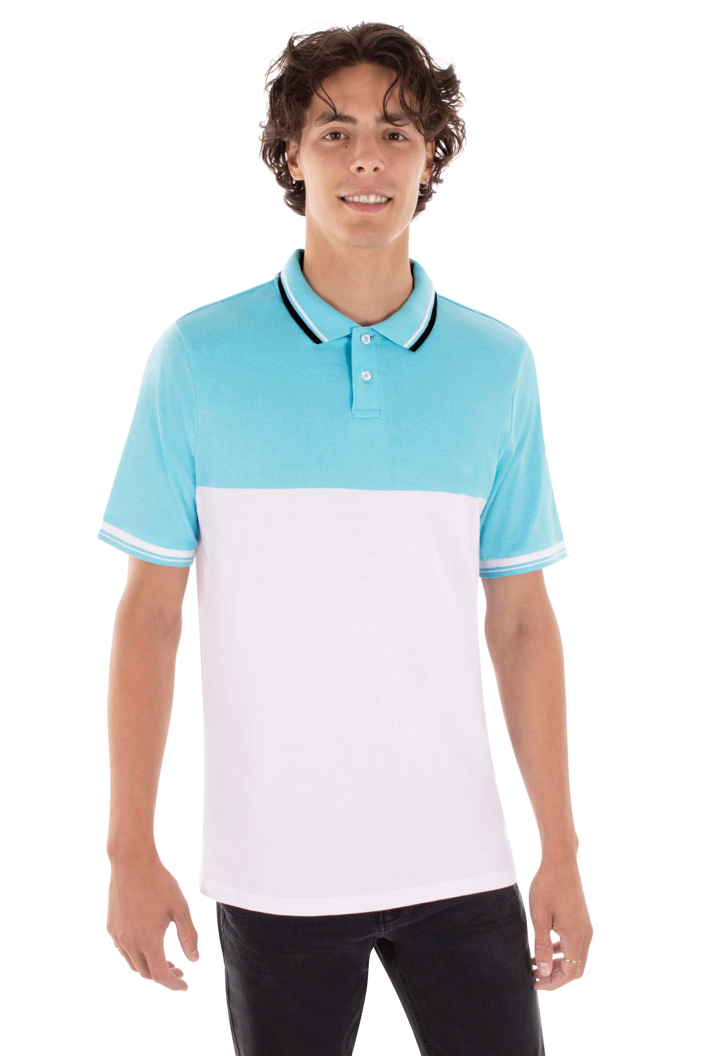 Polo blocs de couleur | 3 couleurs - Image 3