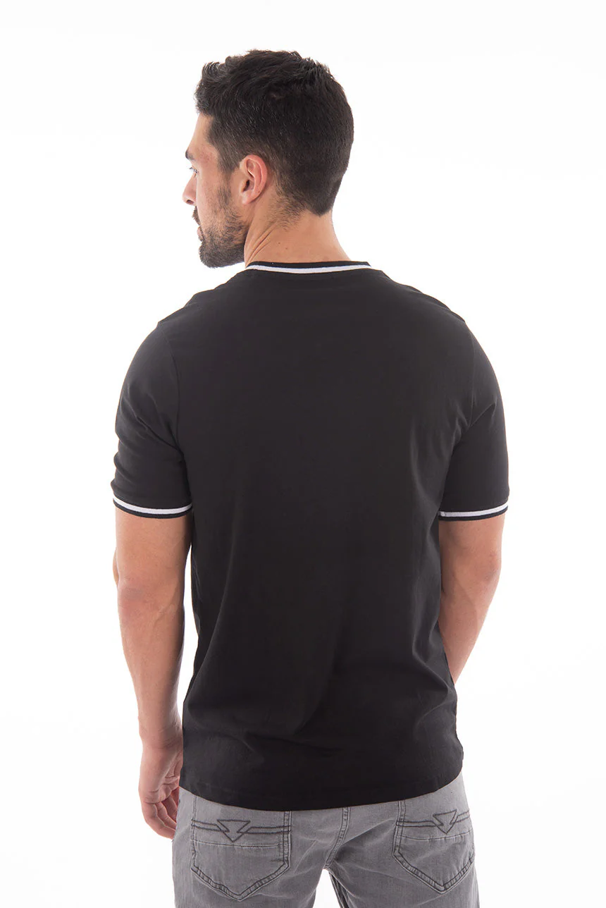 T-shirt uni poche accent - Image 2